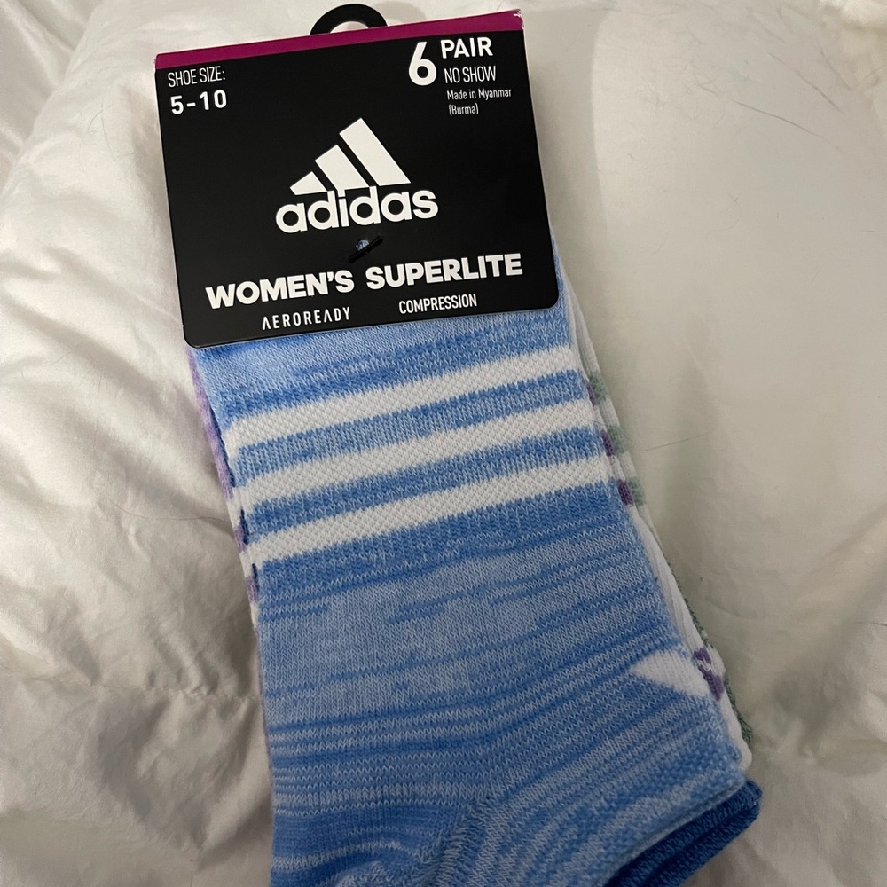 Adidas No Show Socks